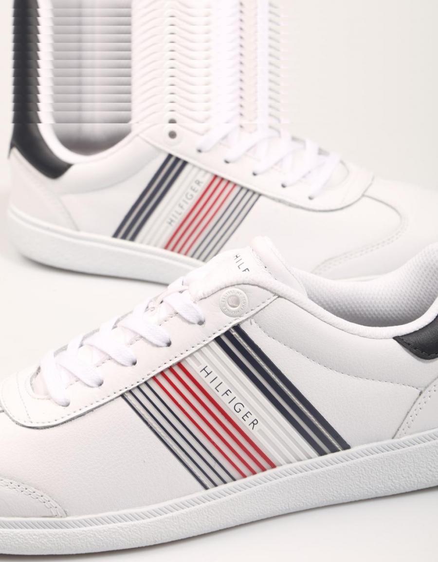 TOMMY HILFIGER Essential Corporate Cupsole Blanc