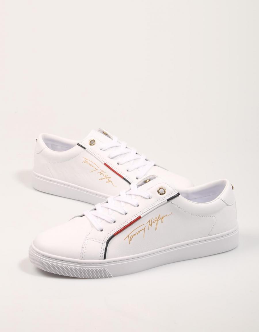 TOMMY HILFIGER Signature Sneaker Blanc