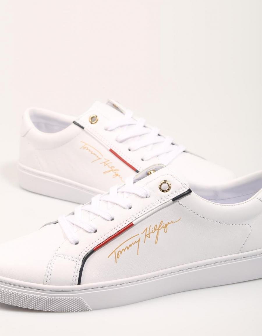 TOMMY HILFIGER Signature Sneaker White