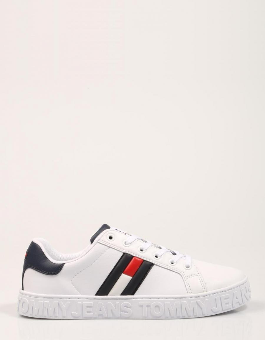 TOMMY HILFIGER Cool Tommy Jeans Warmlined Flag Blanc