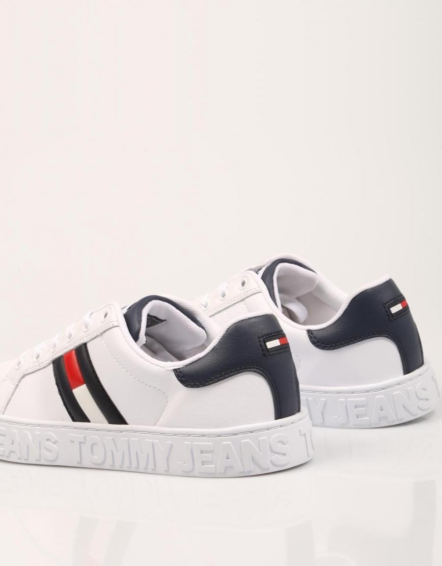TOMMY HILFIGER Cool Tommy Jeans Warmlined Flag Blanco