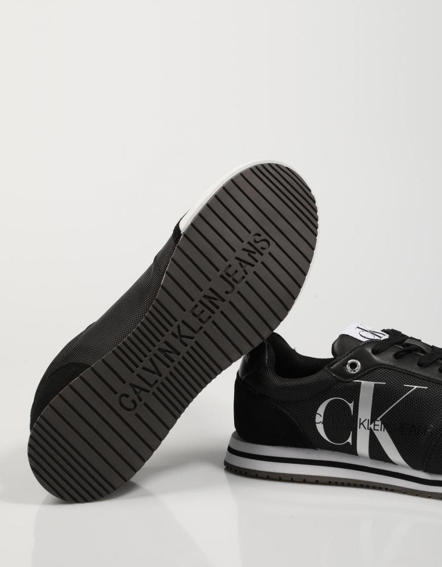 CALVIN KLEIN Low Profile Sneaker Laceup Pes Black