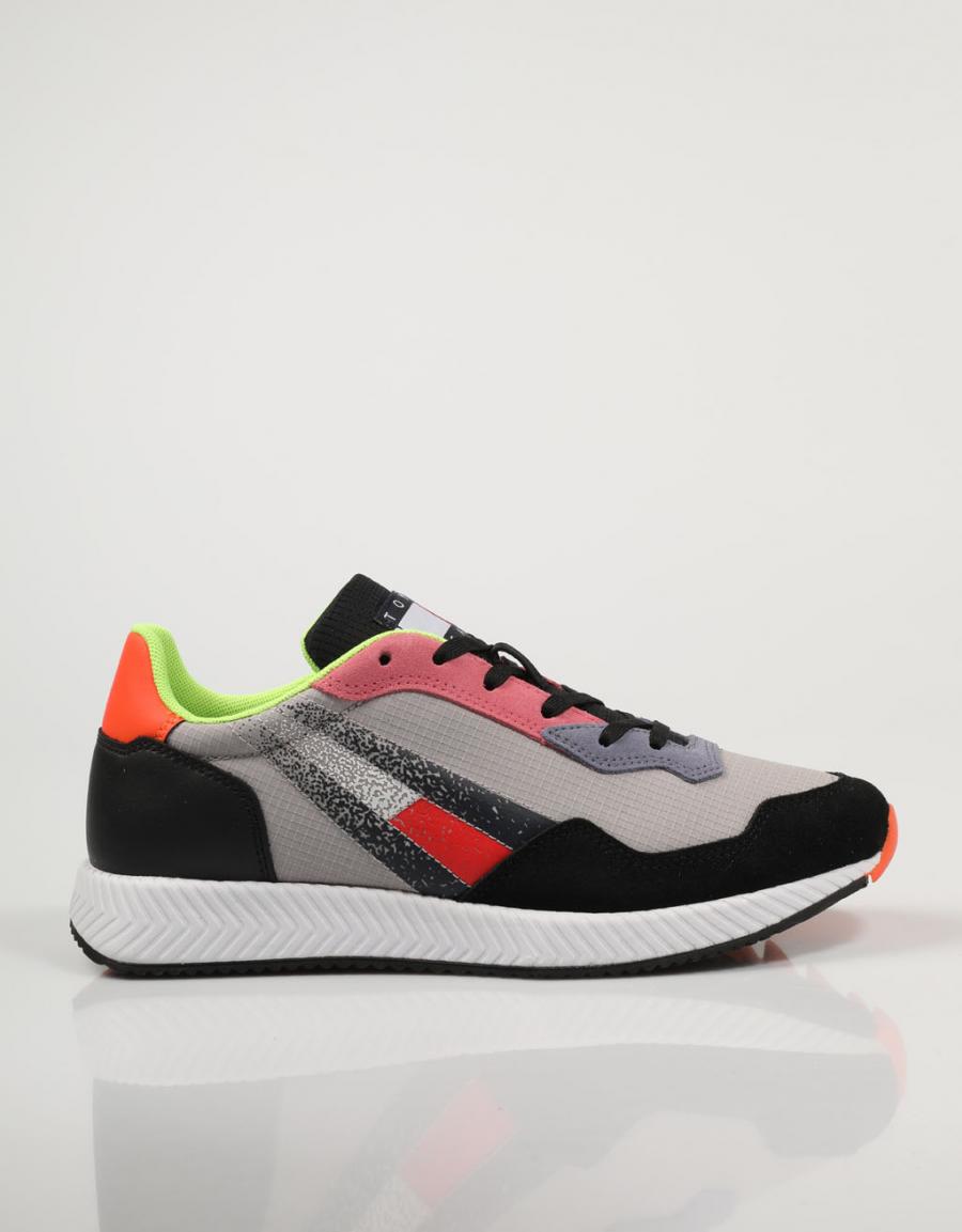 TOMMY HILFIGER Wmn Track Cleat Mix Runner Multicolore
