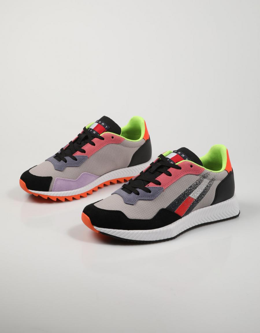 TOMMY HILFIGER Wmn Track Cleat Mix Runner Multicolor