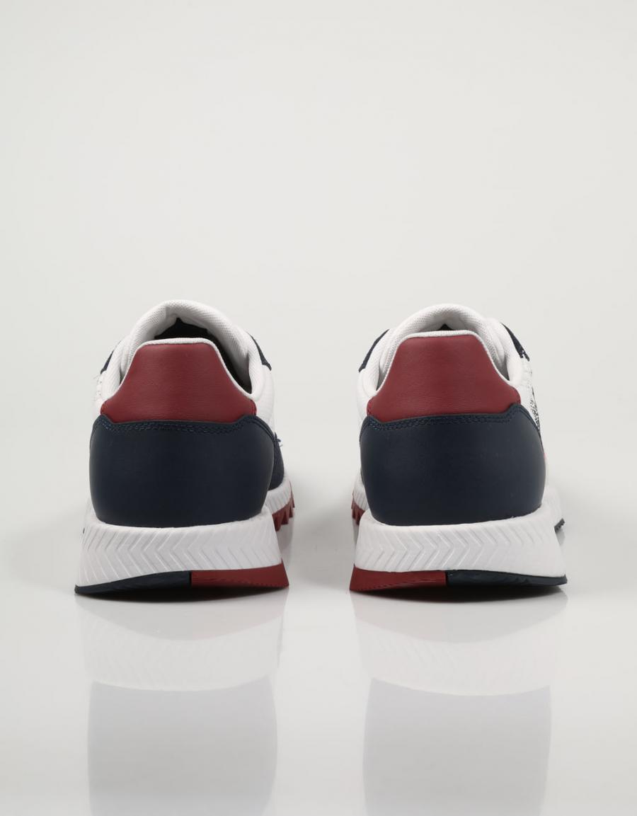 TOMMY HILFIGER Track Cleat Mix Runner Blanco
