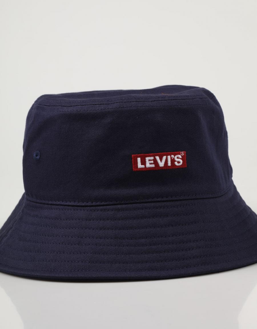 LEVIS Bucket Hat Azul marino