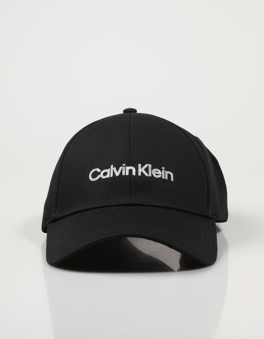 CALVIN KLEIN Double Line Embro Bb Cap Negro