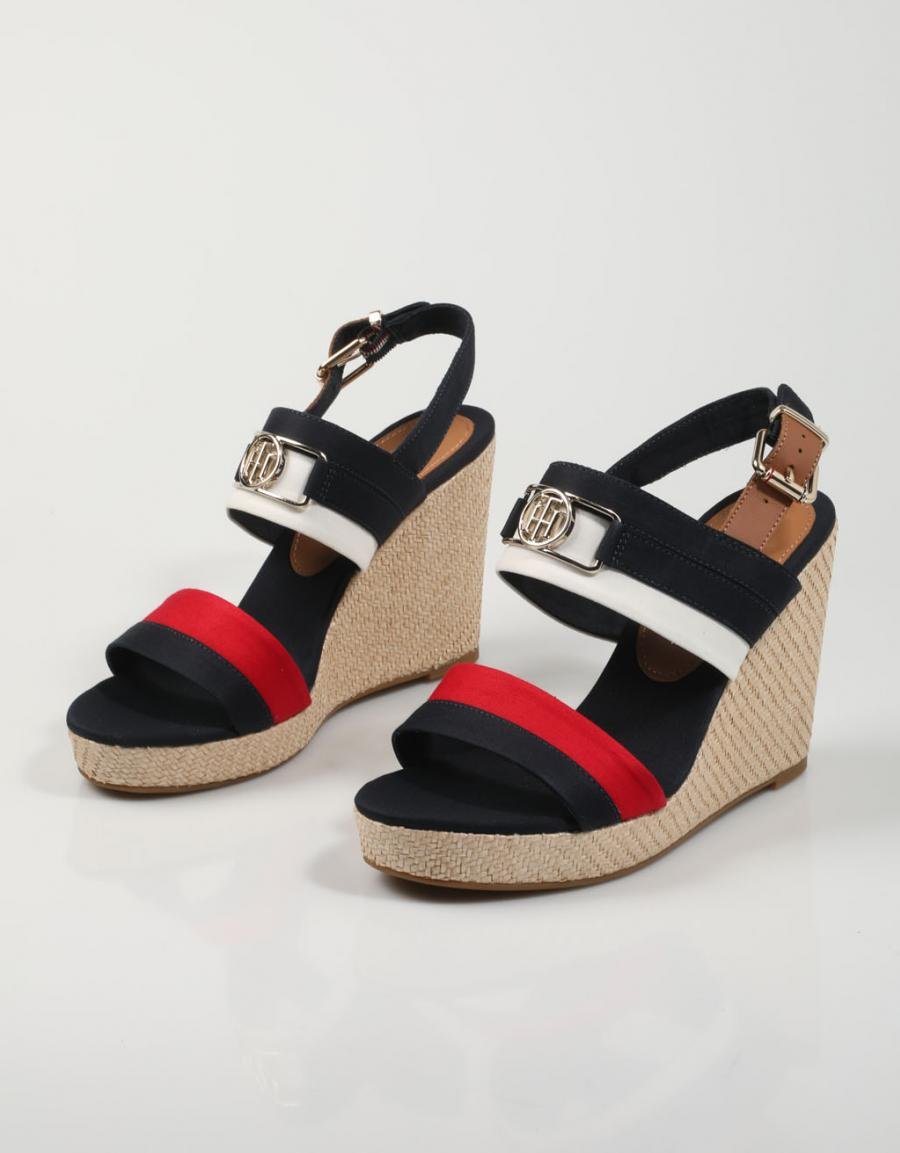 TOMMY HILFIGER Essential Tommy High Wedge Multicolore