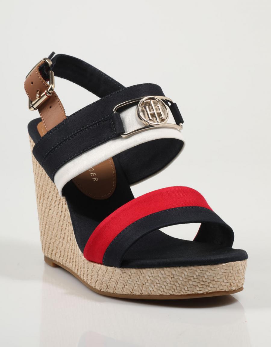 TOMMY HILFIGER Essential Tommy High Wedge Multicolor