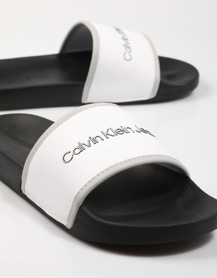 Fuerza desconocido Aleta Chanclas Calvin Klein mujer | Zapatos online en Mayka