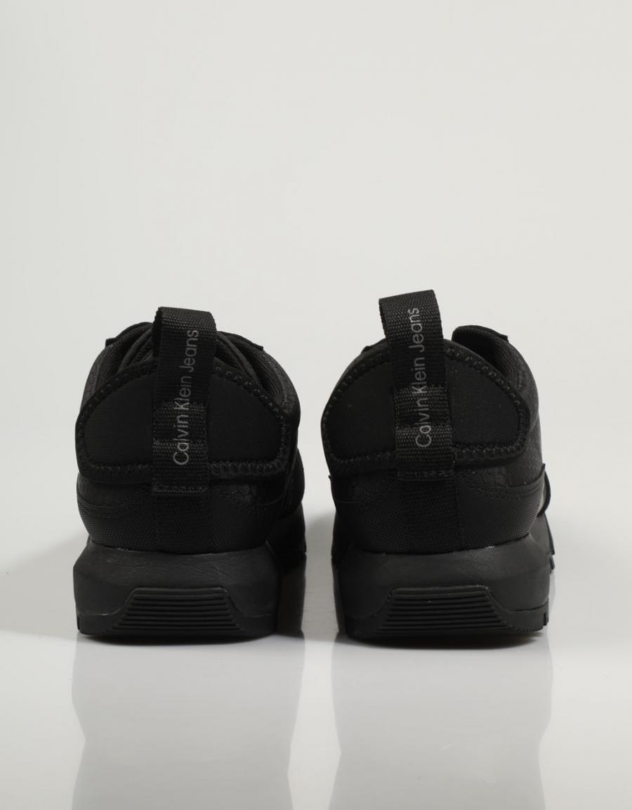 CALVIN KLEIN Toothy Runner Laceup R Poly Negro