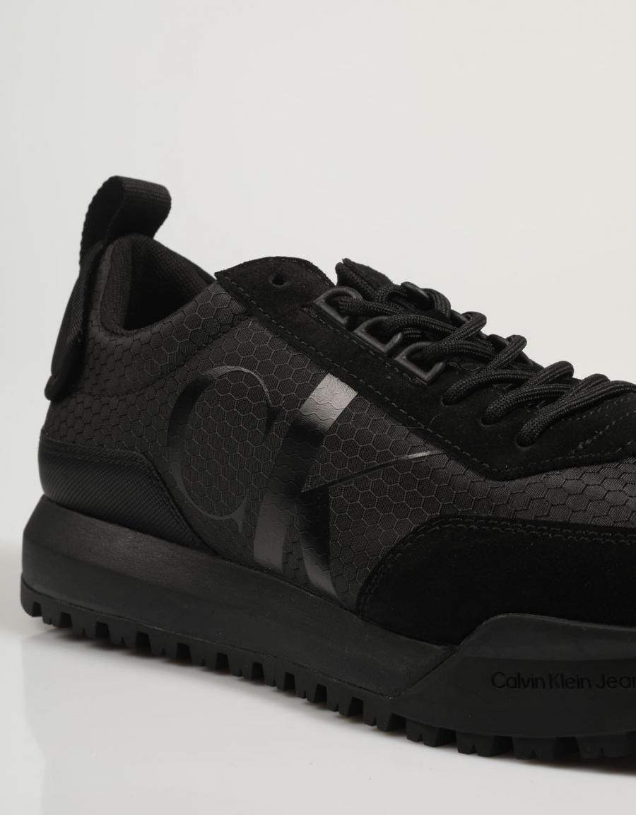 CALVIN KLEIN Toothy Runner Laceup R Poly Preto