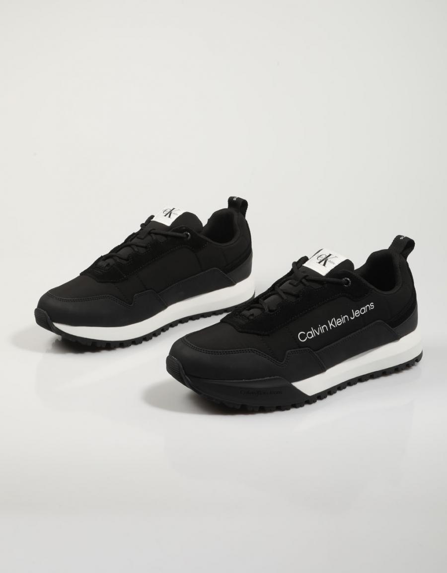 CALVIN KLEIN Toothy Runner Laceup Low Su Ny Noir
