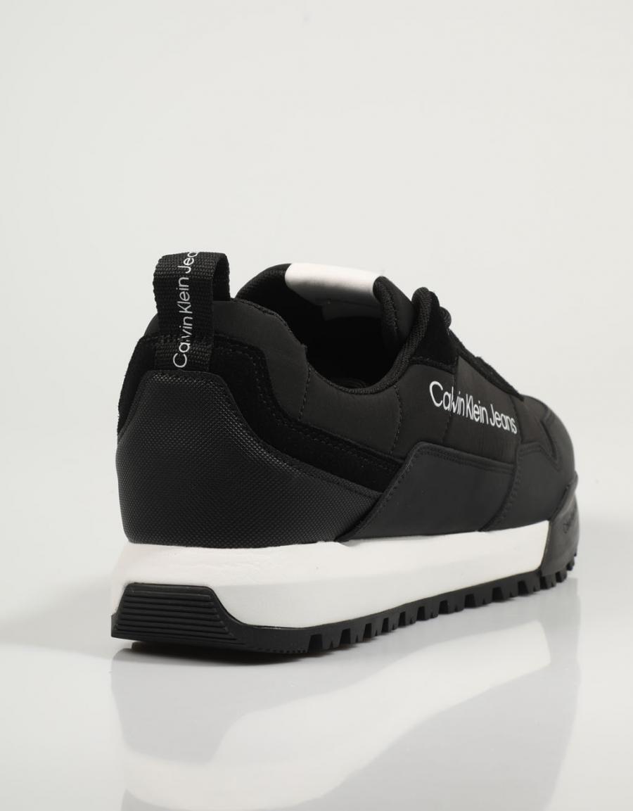 CALVIN KLEIN Toothy Runner Laceup Low Su Ny Noir