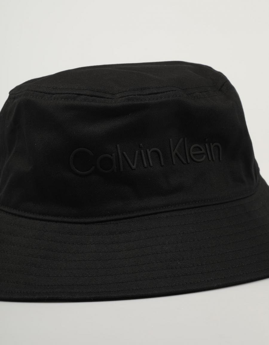 CALVIN KLEIN Technical Logo Bucket Noir