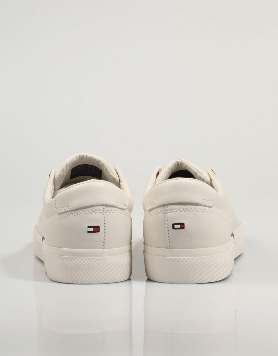 TOMMY HILFIGER Modern Vulc Corporate Leather White