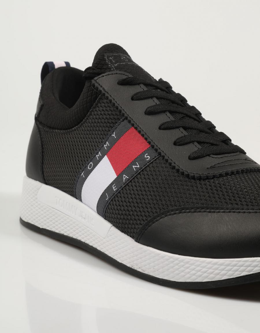 TOMMY HILFIGER Tommy Jeans Flexi Runner Negro