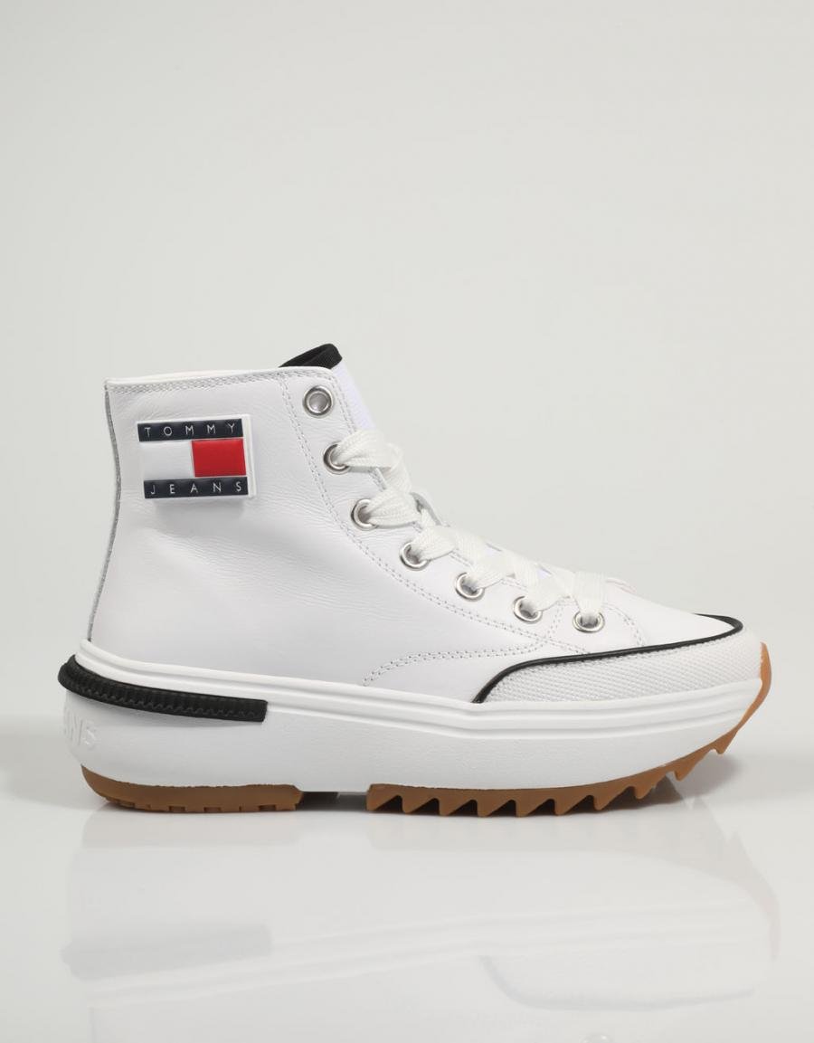 TOMMY HILFIGER Tommy Jeans Mid Run Cleat White
