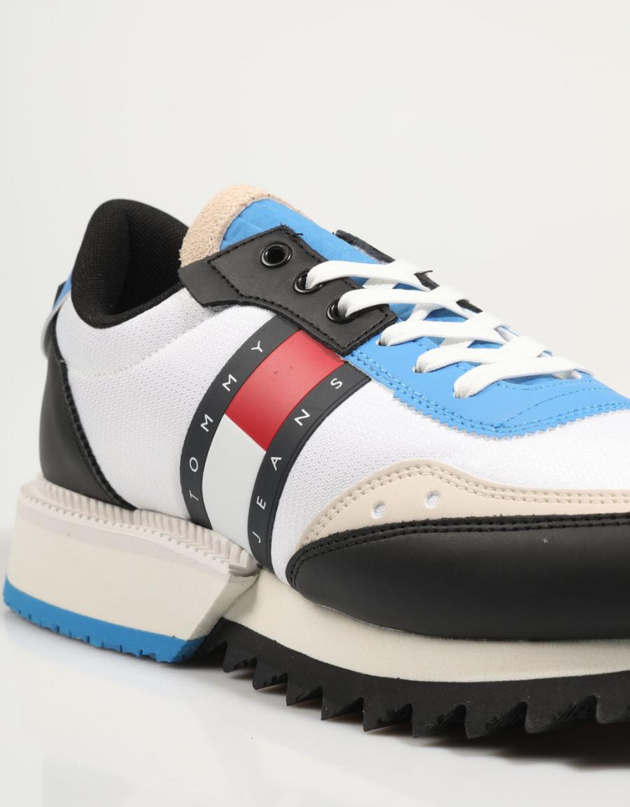 TOMMY HILFIGER Tommy Jeans Mes Track Cleat Blanco
