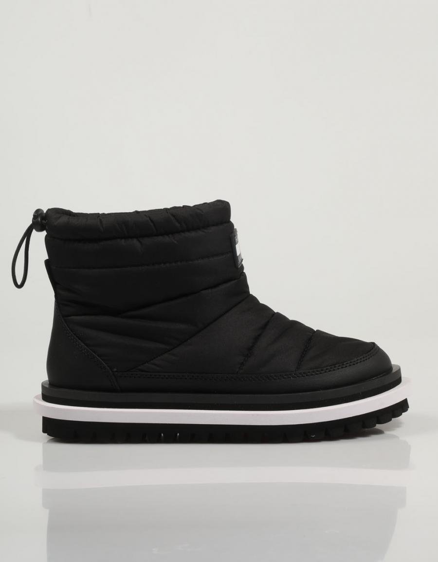 TOMMY HILFIGER Padded Tommy Jeans Wmns Boot Black