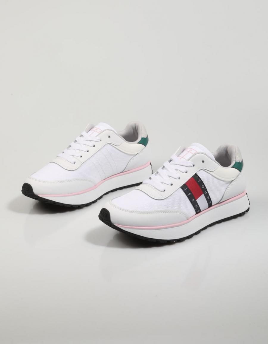 TOMMY HILFIGER Tommy Jeans Wmns Runner Blanco