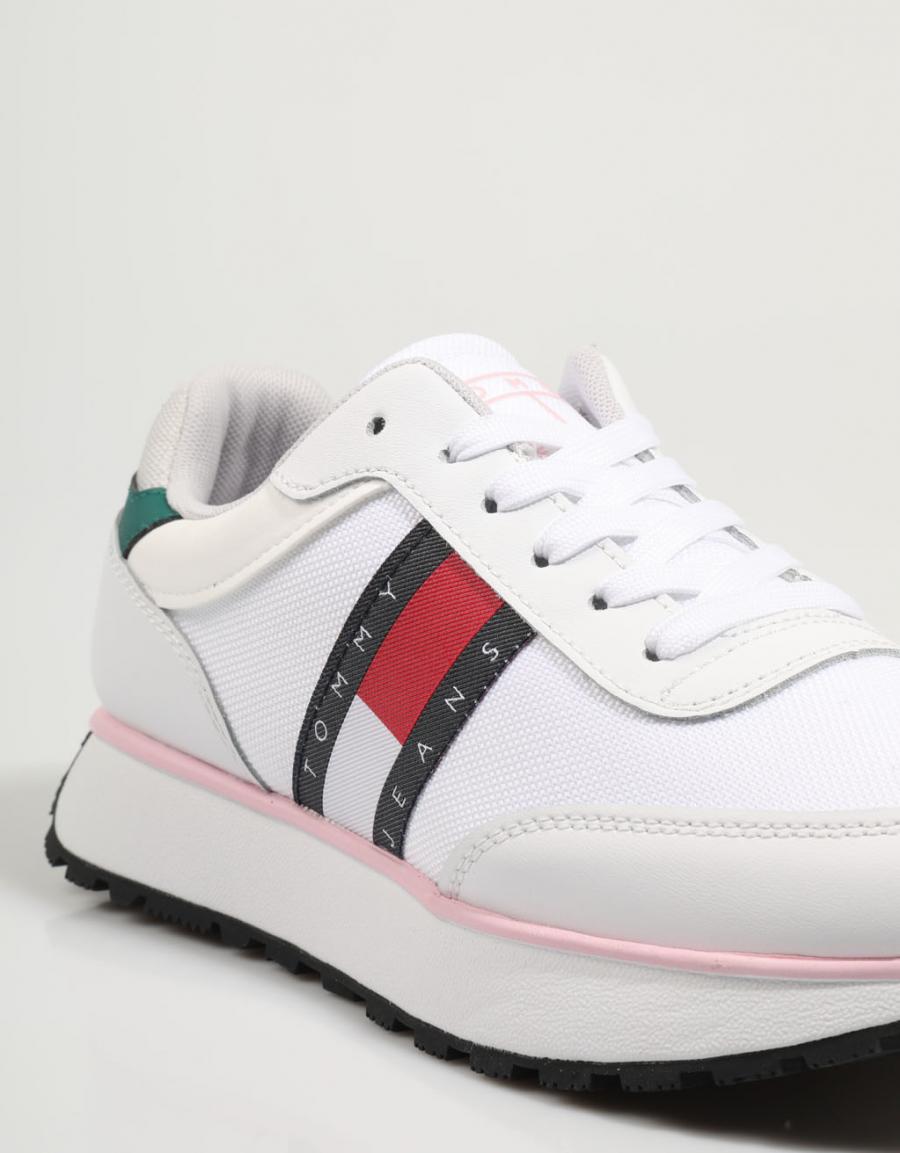 TOMMY HILFIGER Tommy Jeans Wmns Runner Blanc