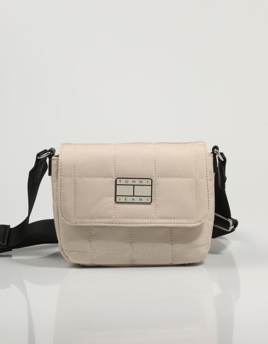TOMMY HILFIGER Tjw Casual Quilted Flap Cross Beige