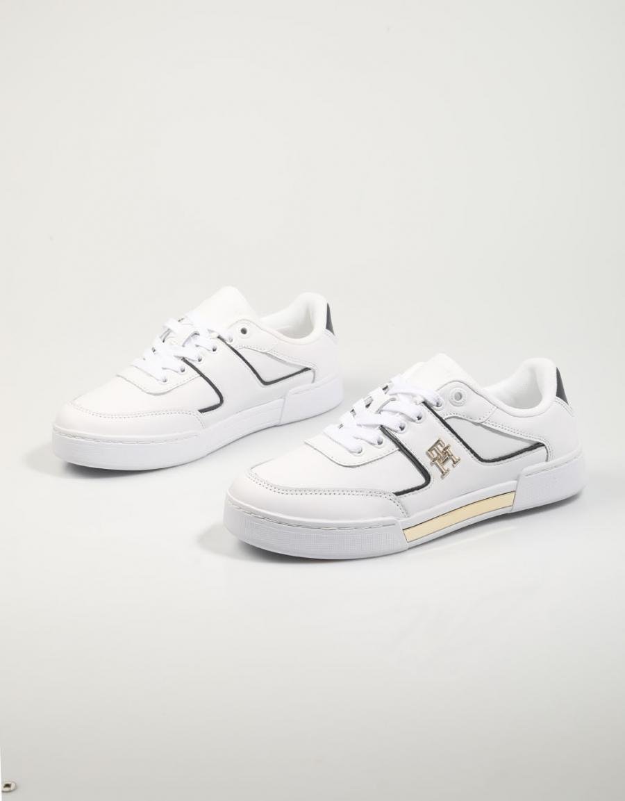 TOMMY HILFIGER Th Prep Court Sneaker White