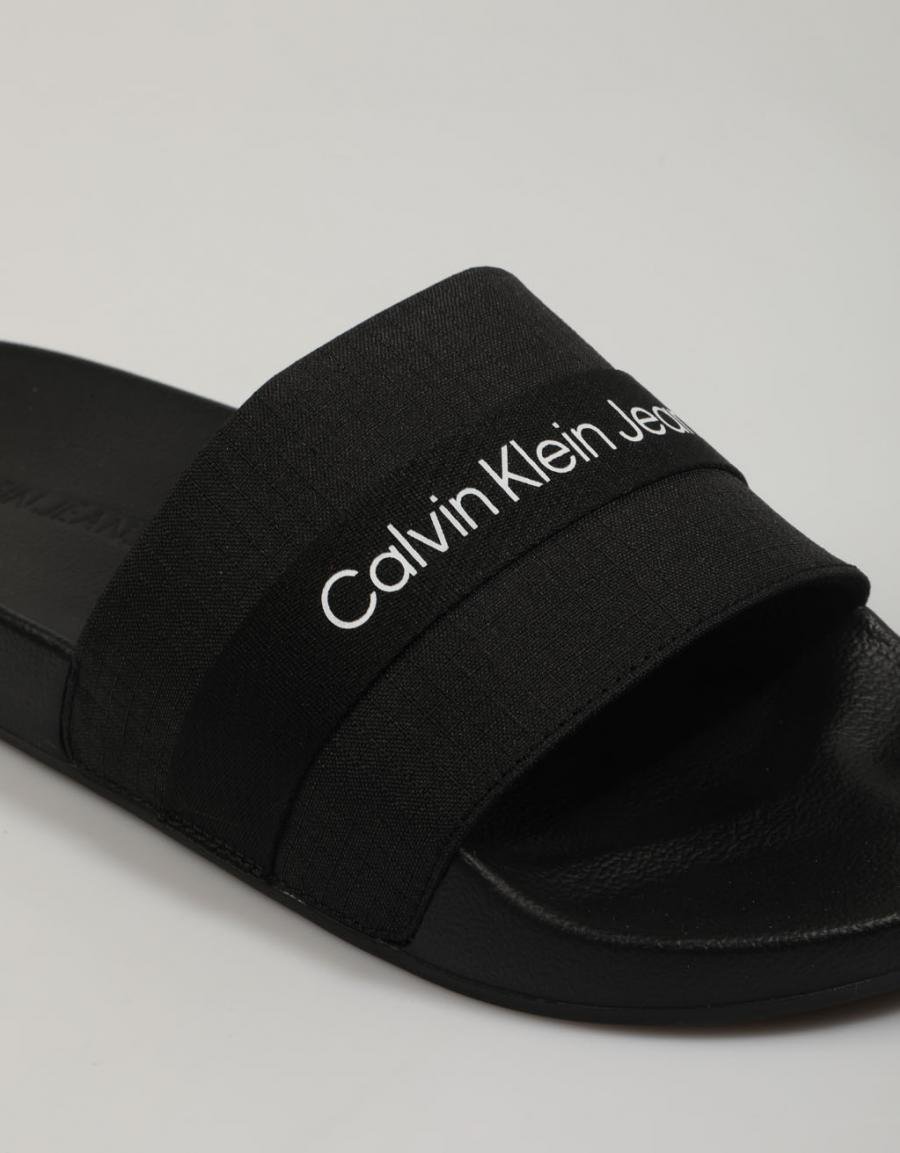 CALVIN KLEIN Slide Negro