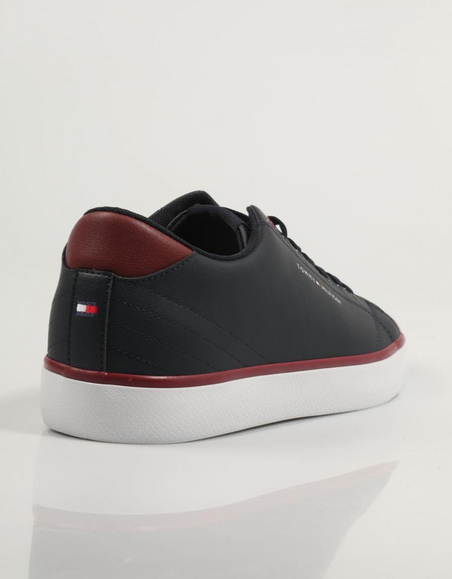 TOMMY HILFIGER Th Hi Vulc Core Low Leather Navy Blue