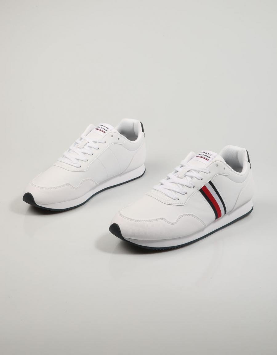 TOMMY HILFIGER Core Lo Runner Pu Lth White