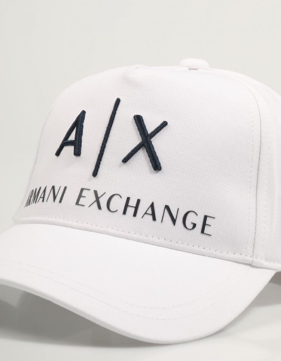 ARMANI EXCHANGE Baseball Hat 954039 Cc513 Blanc