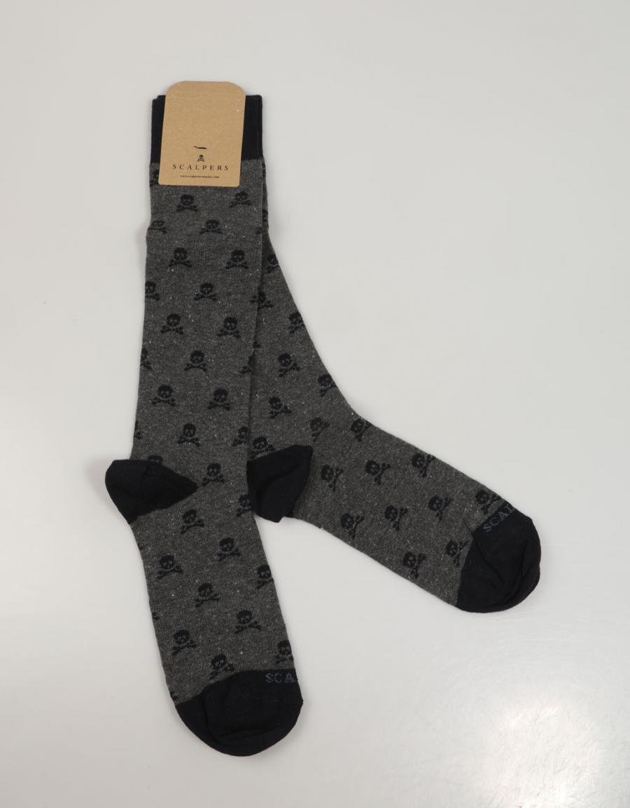 SCALPERS BAGS Socks 25761 Grey