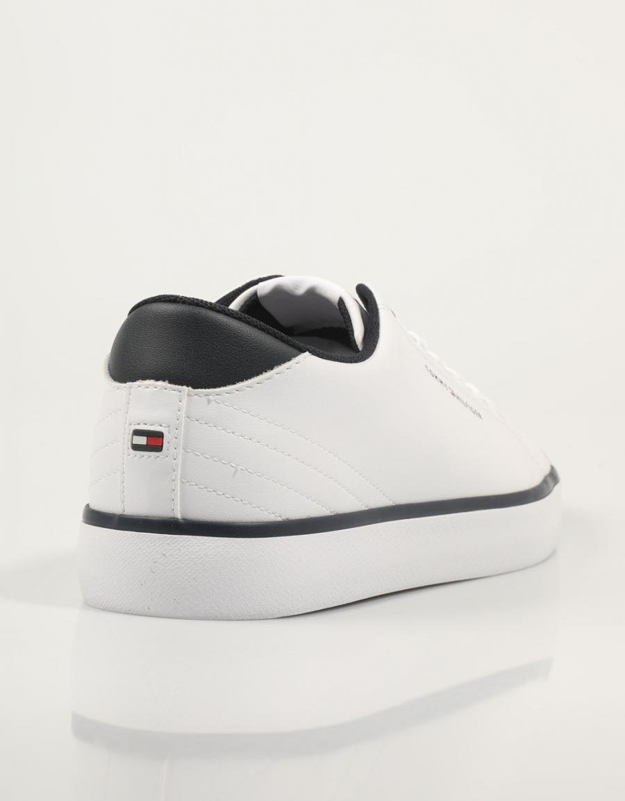 TOMMY HILFIGER Th Hi Vulc Core Low Leather Ess White
