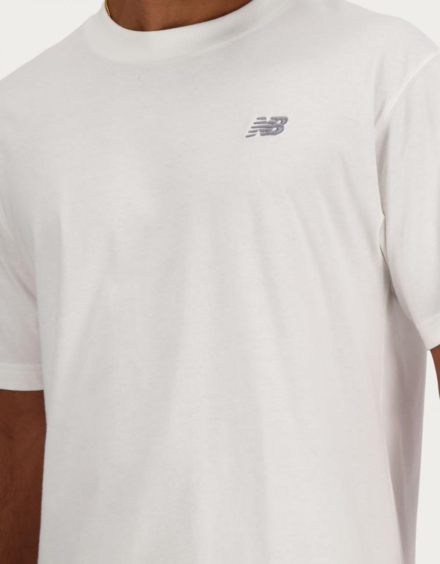 NEW BALANCE Logo T Shirt Blanc