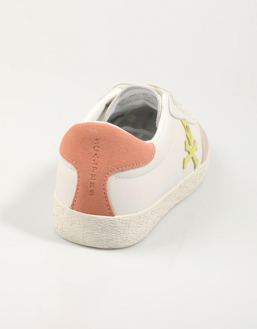 SCALPERS New Gala Sneakers White