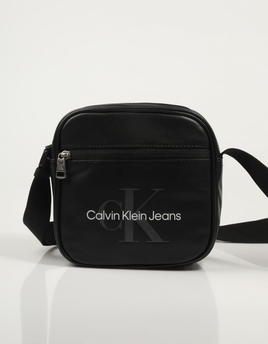 CALVIN KLEIN Monogram Mm Soft Sq Camerabag18 Noir