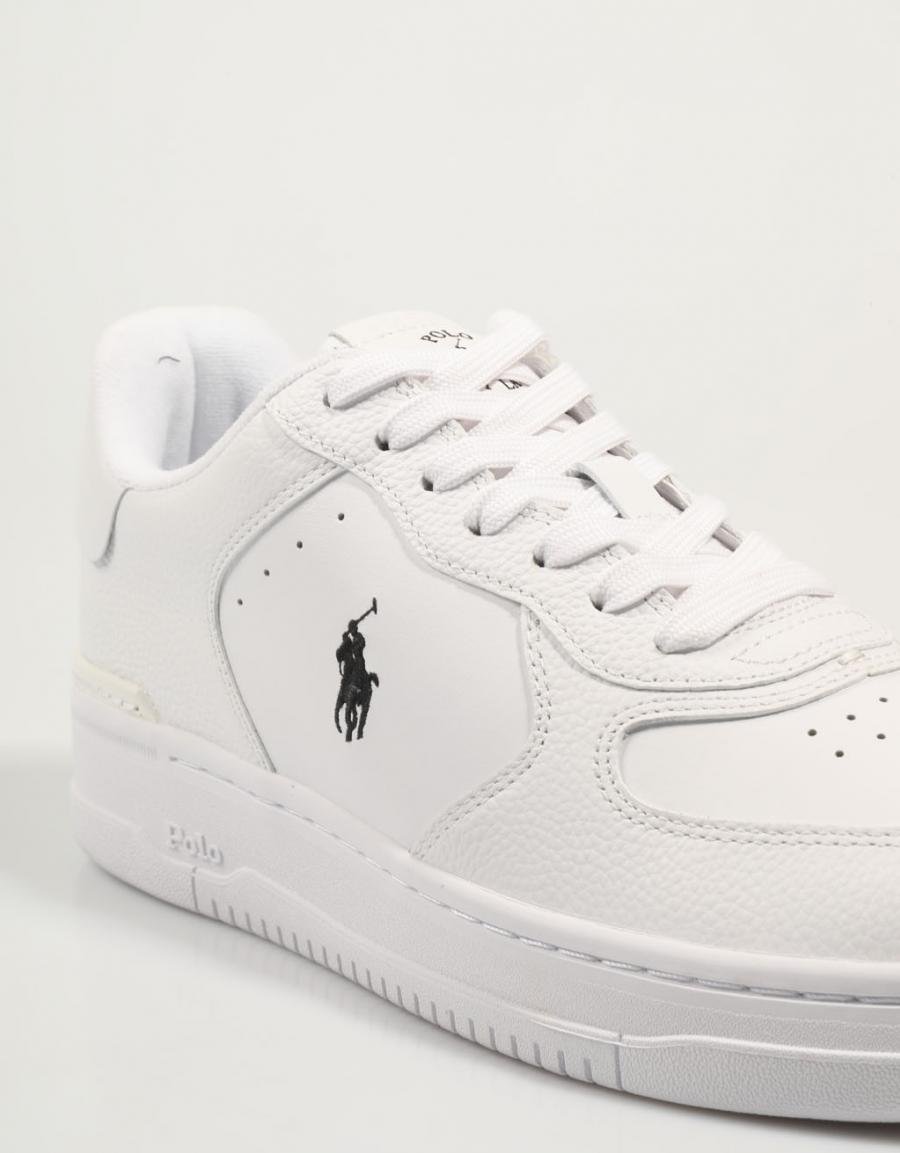 POLO RALPH LAUREN Masters Court Leather Blanco