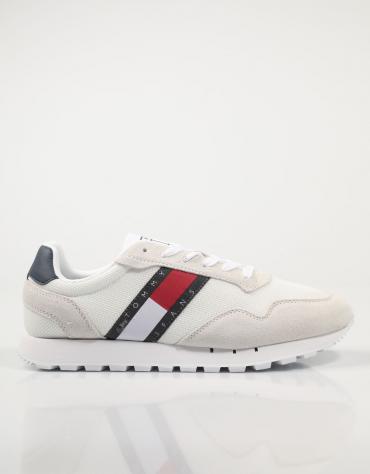 TOMMY JEANS RETRO RUNNER MIX Blanco