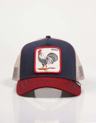 CASQUETTE THE COCK 101-0378-NVY INGOHV