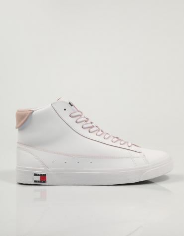 SNEAKERS TOMMY JEANS MID LEATHER VARSITY