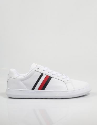 SNEAKERS CORPORATE CUP LEATHER STRIPES