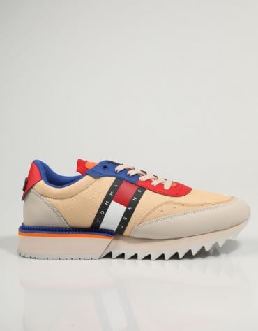 TOMMY HILFIGER Tommy Jeans Mens Track Cleat Beige