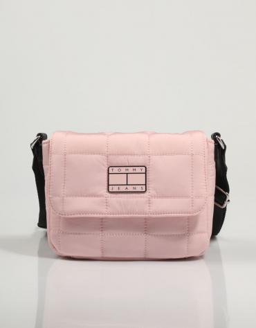 TJW CASUAL QUILTED FLAP CROSS Rosa