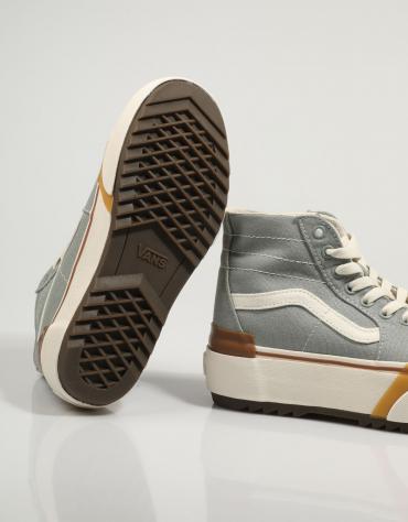SAPATILHAS UA SK8 HI TAPERED STACKED CANVAS