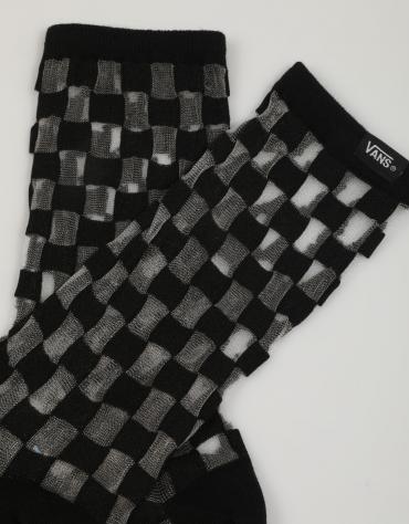 CHAUSSETTES SHEER CHECK SOCK