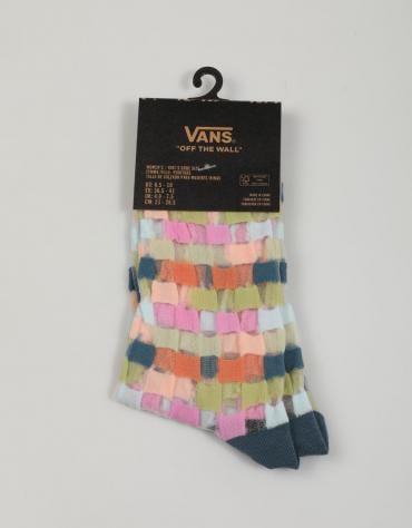 CHAUSSETTES SHEER CHECK SOCK