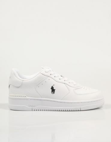 MASTERS COURT LEATHER White