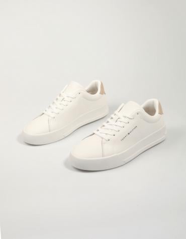 SNEAKERS TH COURT LEATHER GRAIN ESS